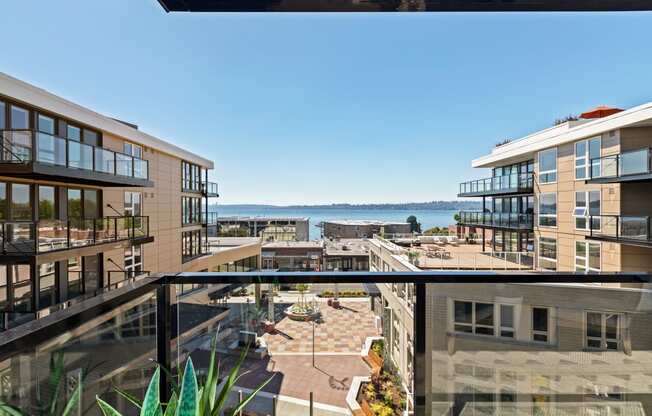 Vela Apartments view from balcony