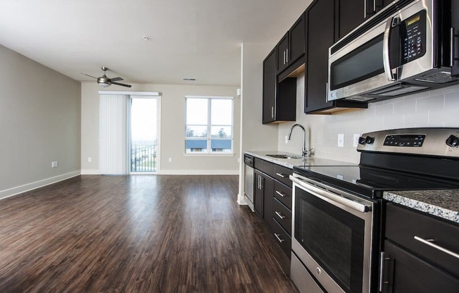 Kitchen Appliances at The Lincoln Apartments, North Carolina, 27601