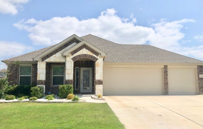 FOR LEASE! Nice 4BR - 2 BA - 2 Car Garage - Brick Home Built in 2016 in Desirable Bedinger Place Subdivision.