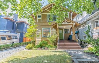 Beautiful Craftsman home in the desirable Wallingford neighborhood.