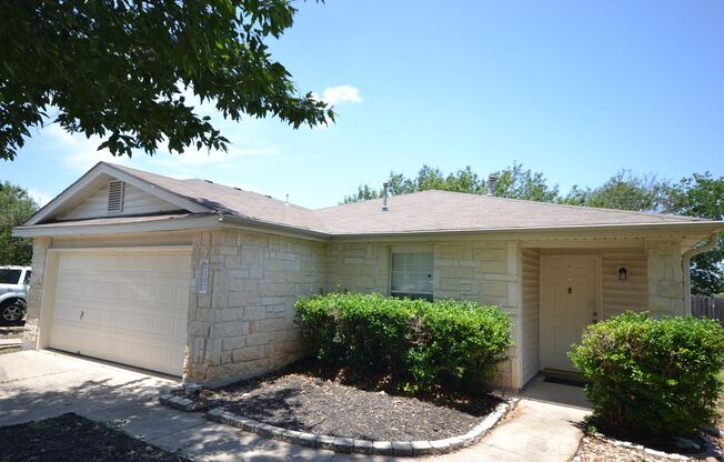 Carriage Hills 3 bedroom, 1 bath home - Cedar Park