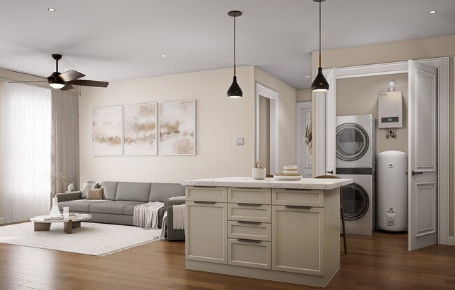 1 bed, 2 baths, 981 sqft, $1,236