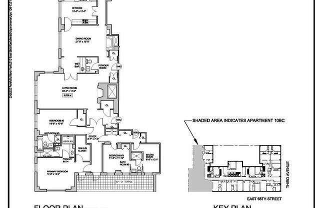 5 beds, 4.5 baths, 3,028 sqft, $24,750, Unit 10BC