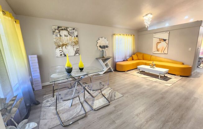 Fully Furnished 3-Bedroom Home with Smart Features & Relaxing Backyard in the Heart of Las Vegas