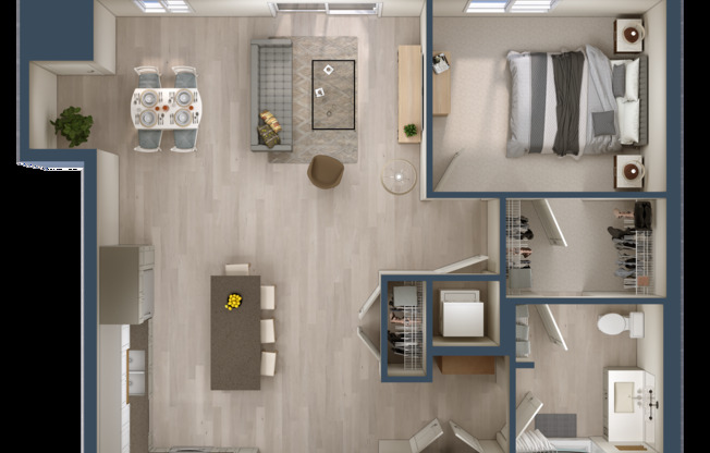 1 bed, 1 bath, 901 sqft, $1,895, Unit 225