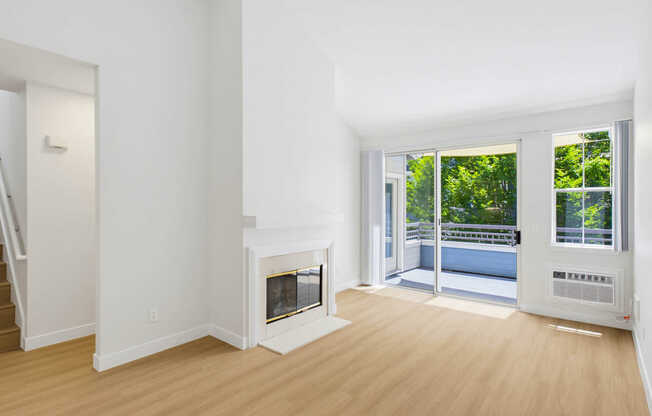 Living Room with Hard Surface Flooring