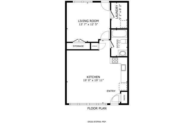1 bed, 1 bath, 605 sqft, $1,066, Unit 1613G