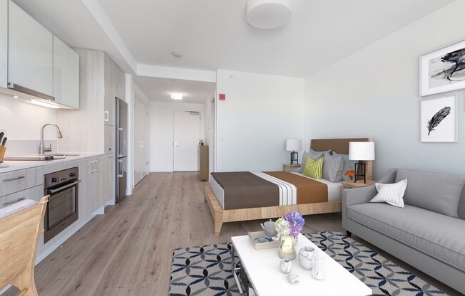 Studio, 1 bath, 389 sqft, $3,050, Unit 603