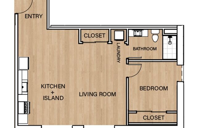 1 bed, 1 bath, 730 sqft, $1,875, Unit 2219-231