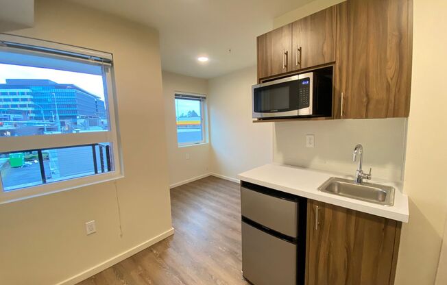 Studio, 1 bath, 175 sqft, $1,035, Unit 215