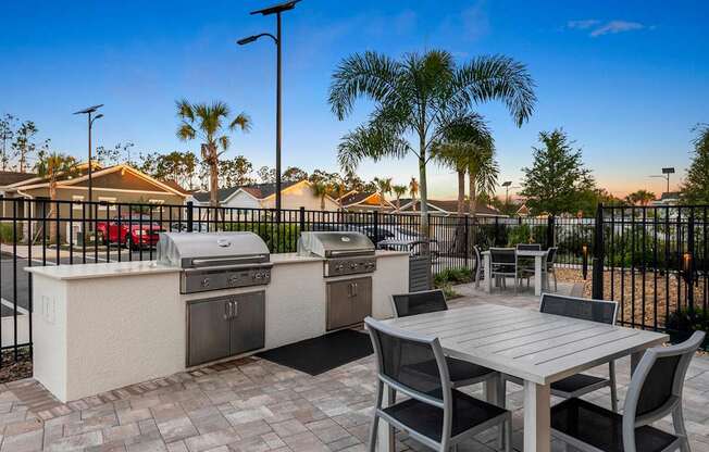 Outdoor Grill Area at Avilla Cypress Creek, Sun City Center, FL 33573