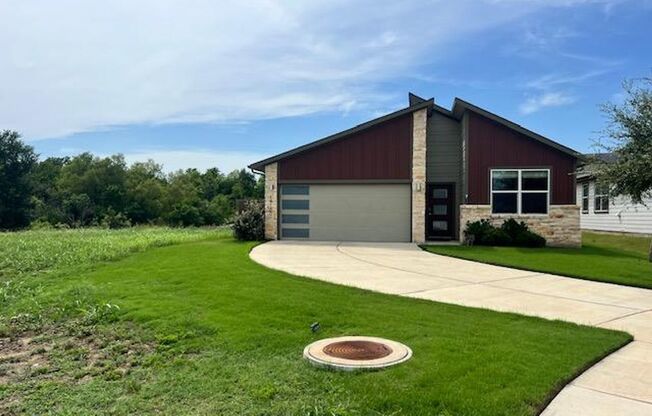 Cantarra Subdivision / Greenbelt / Single Story 4 bedroom / Pflugerville ISD