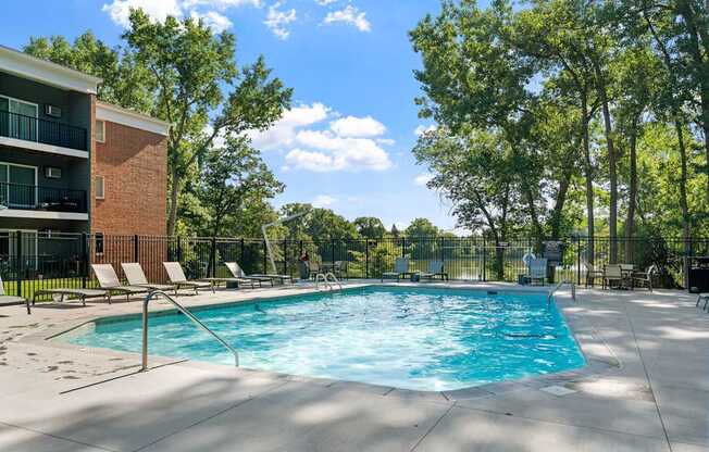 Outdoor Pool at Cedars Lakeside, Little Canada 55117