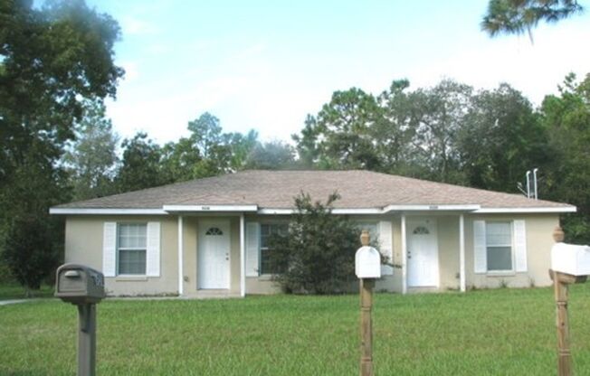 Awesome 2/2 Duplex in Citrus Springs!!!