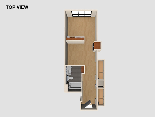 1 bed, 1 bath, $2,350, Unit 309