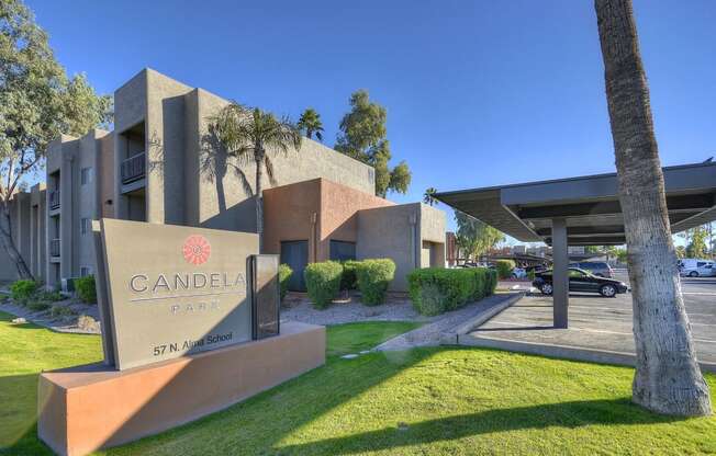Entrance into Candela Park