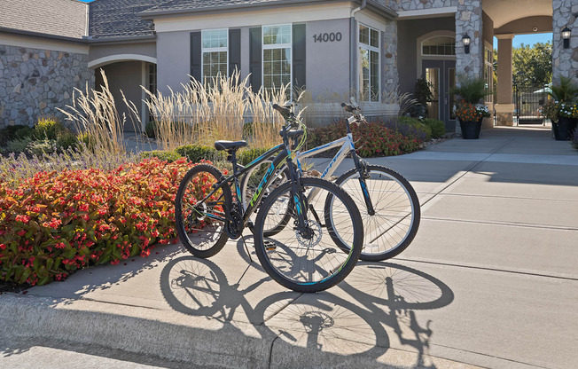 Corbin Greens Apartments bike racks