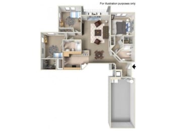 3 beds, 2 baths, 1,401 sqft, $2,190