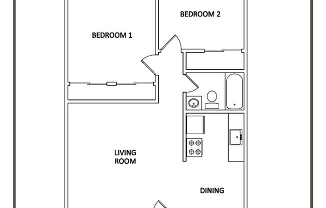 2 beds, 1 bath, 900 sqft, $1,395, Unit HOLI-10