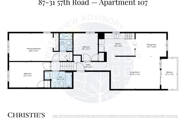 3 beds, 2 baths, 1,100 sqft, $3,700, Unit 107