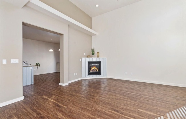 Engineered Wood Flooring at Verraso Village Townhomes, Meridian, Idaho