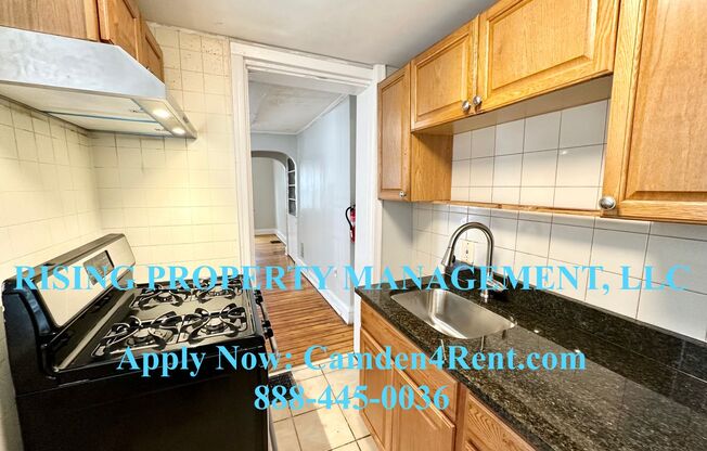 Newly Renovated 2 bedroom 1 bathroom home located in the historic Fairview section of Camden. This end unit has a wraparound yard on all 3 sides and private driveway.