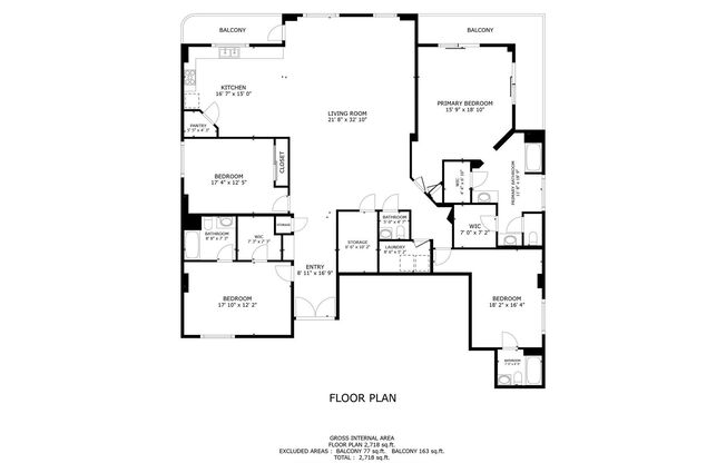 4 beds, 3.5 baths, 2,800 sqft, $4,695, Unit 210