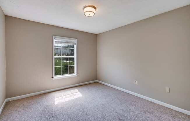 Spacious Bedroom with Taupe Wall Colors