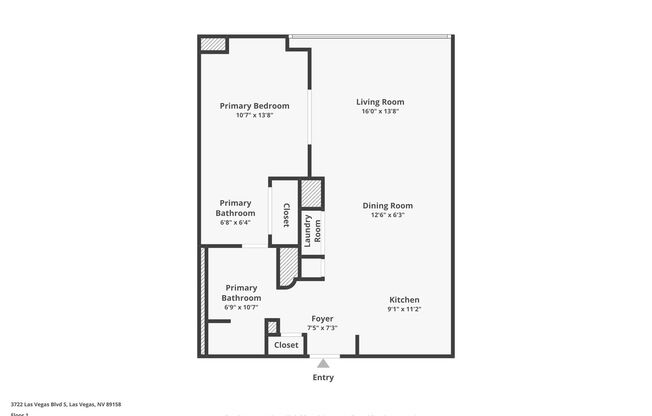 1 bed, 1 bath, $2,650
