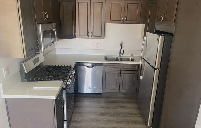2 bedrooms 1 bath apartment.
