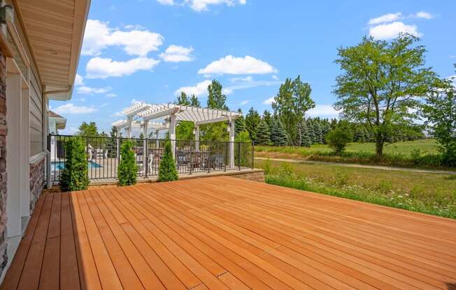 Outdoor Yoga and Fitness Platform