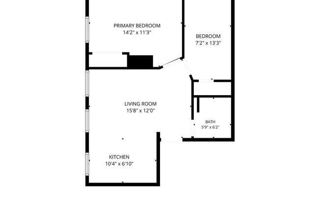 2 beds, 1 bath, 612 sqft, $3,000, Unit 2r