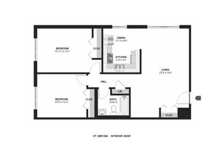 2 beds, 1 bath, 749 sqft, $1,175, Unit 104111