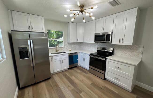 Beautiful 2 bedroom 1 bathroom newly remodeled home