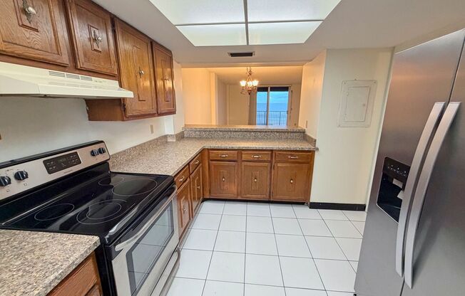 Spectacular Ocean front ground floor unit , just steps away from water and sand