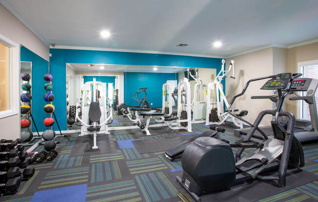 Fitness Center at Stony Creek Apartments in Austin Texas