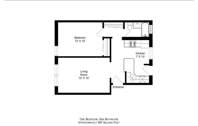 1 bed, 1 bath, 600 sqft, $1,750, Unit 34191W