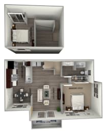 1 bed, 1 bath, 850 sqft, $1,675