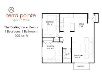 2 beds, 1 bath, 900 sqft, $1,595