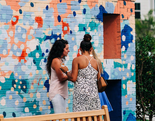 Residents celebrating at The Roseberry, South Carolina, 29223