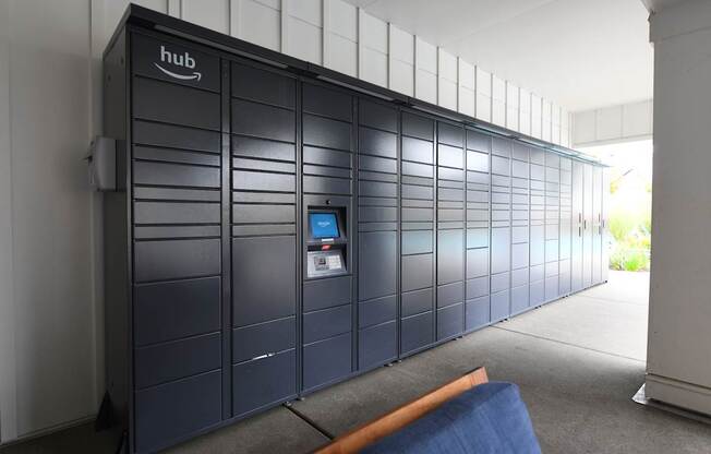 Amazon lockers