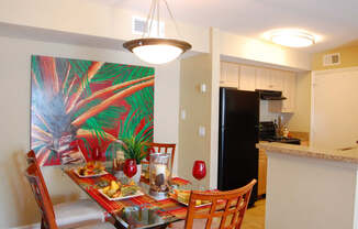 Model Unit Dining Room Carpet Flooring Naples Florida