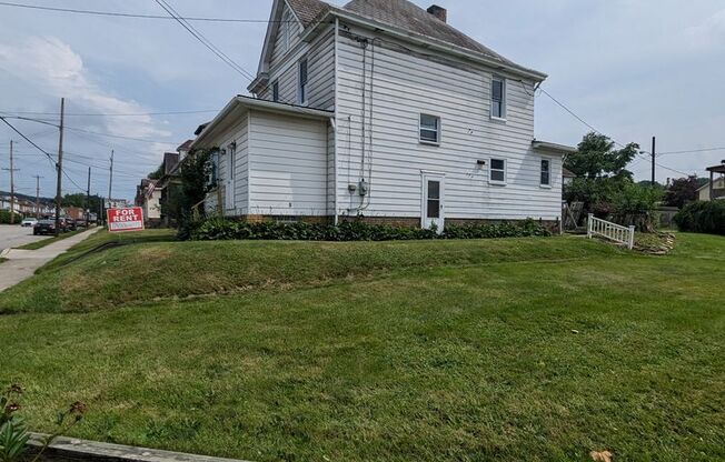 Large house on College Hill with huge garage