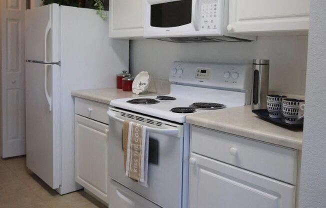 Academy Village Apartments Kitchen Area