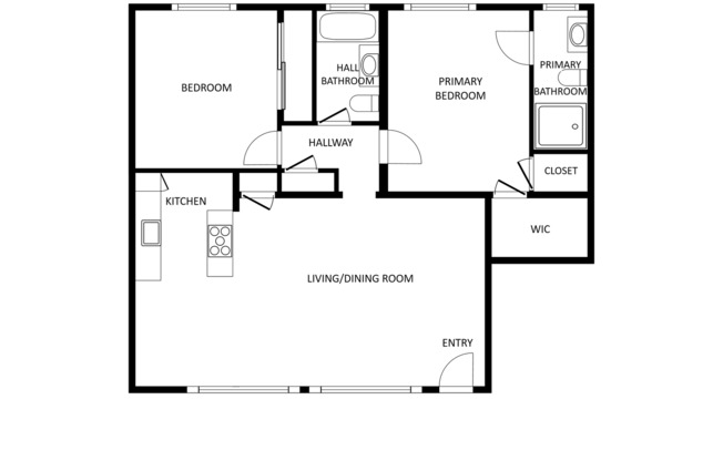 2 beds, 2 baths, $2,525, Unit 062#03