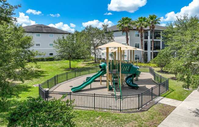 a playground at Verano apartments