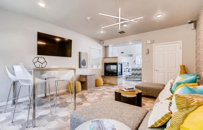 Inside Our Clubhouse at Eagles Landing at Church Ranch Apartments