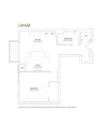 1 bed, 1 bath, 775 sqft, $1,771