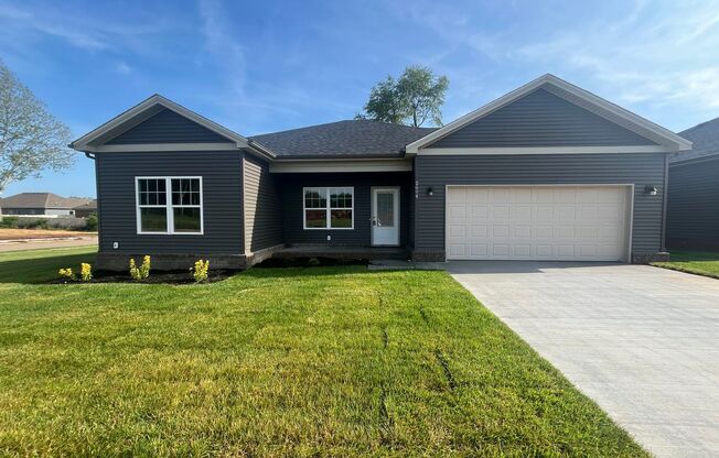 New Construction Home in Plum Springs with large 2 car garage!