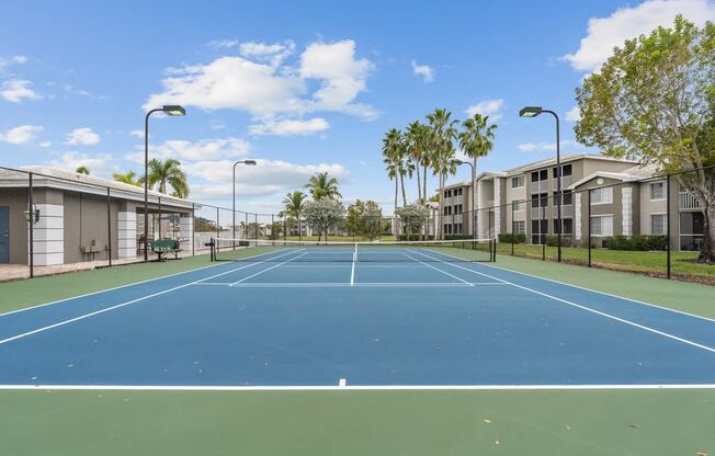 Tennis court | Promenade at Reflection Lakes amenities